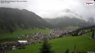 Archiv Foto Webcam Oberlech: Ausblick Pension Bergland 11:00