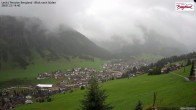Archiv Foto Webcam Oberlech: Ausblick Pension Bergland 13:00