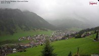 Archiv Foto Webcam Oberlech: Ausblick Pension Bergland 15:00