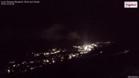 Archiv Foto Webcam Oberlech: Ausblick Pension Bergland 01:00