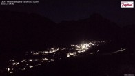 Archiv Foto Webcam Oberlech: Ausblick Pension Bergland 03:00