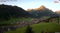 Archiv Foto Webcam Oberlech: Ausblick Pension Bergland 05:00