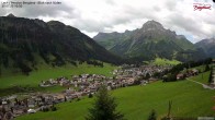 Archiv Foto Webcam Oberlech: Ausblick Pension Bergland 09:00