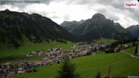 Archiv Foto Webcam Oberlech: Ausblick Pension Bergland 11:00
