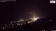 Archiv Foto Webcam Oberlech: Ausblick Pension Bergland 23:00