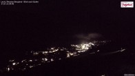 Archiv Foto Webcam Oberlech: Ausblick Pension Bergland 03:00