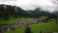 Archiv Foto Webcam Oberlech: Ausblick Pension Bergland 09:00