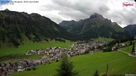 Archiv Foto Webcam Oberlech: Ausblick Pension Bergland 13:00
