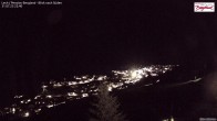Archiv Foto Webcam Oberlech: Ausblick Pension Bergland 21:00
