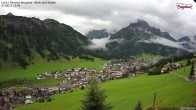 Archiv Foto Webcam Oberlech: Ausblick Pension Bergland 09:00