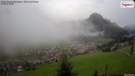 Archiv Foto Webcam Oberlech: Ausblick Pension Bergland 05:00