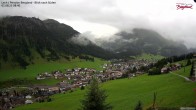 Archiv Foto Webcam Oberlech: Ausblick Pension Bergland 07:00