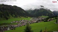 Archiv Foto Webcam Oberlech: Ausblick Pension Bergland 09:00