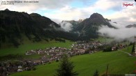 Archiv Foto Webcam Oberlech: Ausblick Pension Bergland 06:00