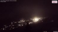 Archiv Foto Webcam Oberlech: Ausblick Pension Bergland 23:00