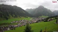 Archiv Foto Webcam Oberlech: Ausblick Pension Bergland 11:00