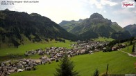 Archiv Foto Webcam Oberlech: Ausblick Pension Bergland 11:00