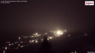 Archiv Foto Webcam Oberlech: Ausblick Pension Bergland 23:00