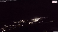 Archiv Foto Webcam Oberlech: Ausblick Pension Bergland 03:00