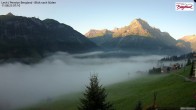 Archiv Foto Webcam Oberlech: Ausblick Pension Bergland 06:00