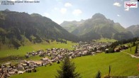 Archiv Foto Webcam Oberlech: Ausblick Pension Bergland 11:00