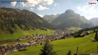 Archiv Foto Webcam Oberlech: Ausblick Pension Bergland 15:00