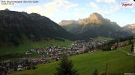 Archiv Foto Webcam Oberlech: Ausblick Pension Bergland 06:00