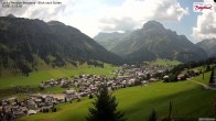 Archiv Foto Webcam Oberlech: Ausblick Pension Bergland 11:00