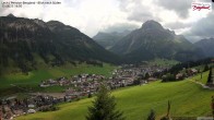 Archiv Foto Webcam Oberlech: Ausblick Pension Bergland 15:00