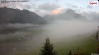 Archiv Foto Webcam Oberlech: Ausblick Pension Bergland 05:00