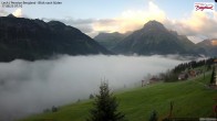 Archiv Foto Webcam Oberlech: Ausblick Pension Bergland 06:00