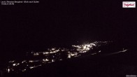 Archiv Foto Webcam Oberlech: Ausblick Pension Bergland 22:00