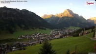 Archiv Foto Webcam Oberlech: Ausblick Pension Bergland 01:00