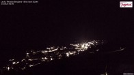 Archiv Foto Webcam Oberlech: Ausblick Pension Bergland 23:00