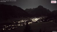 Archived image Webcam Lech am Arlberg - Guesthouse Bergland 23:00