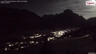 Archived image Webcam Lech am Arlberg - Guesthouse Bergland 02:00