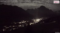 Archiv Foto Webcam Oberlech: Ausblick Pension Bergland 23:00