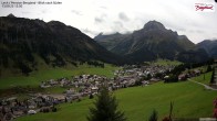 Archiv Foto Webcam Oberlech: Ausblick Pension Bergland 12:00