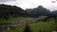 Archiv Foto Webcam Oberlech: Ausblick Pension Bergland 15:00