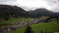 Archiv Foto Webcam Oberlech: Ausblick Pension Bergland 17:00