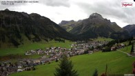 Archiv Foto Webcam Oberlech: Ausblick Pension Bergland 11:00