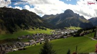 Archiv Foto Webcam Oberlech: Ausblick Pension Bergland 13:00
