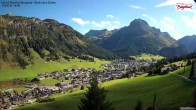 Archiv Foto Webcam Oberlech: Ausblick Pension Bergland 15:00