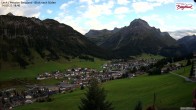 Archiv Foto Webcam Oberlech: Ausblick Pension Bergland 17:00