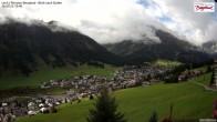 Archiv Foto Webcam Oberlech: Ausblick Pension Bergland 09:00