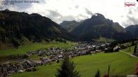 Archiv Foto Webcam Oberlech: Ausblick Pension Bergland 13:00