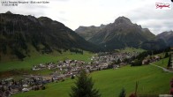 Archiv Foto Webcam Oberlech: Ausblick Pension Bergland 07:00