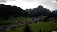 Archiv Foto Webcam Oberlech: Ausblick Pension Bergland 11:00