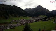 Archived image Webcam Lech am Arlberg - Guesthouse Bergland 13:00
