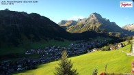 Archiv Foto Webcam Oberlech: Ausblick Pension Bergland 07:00